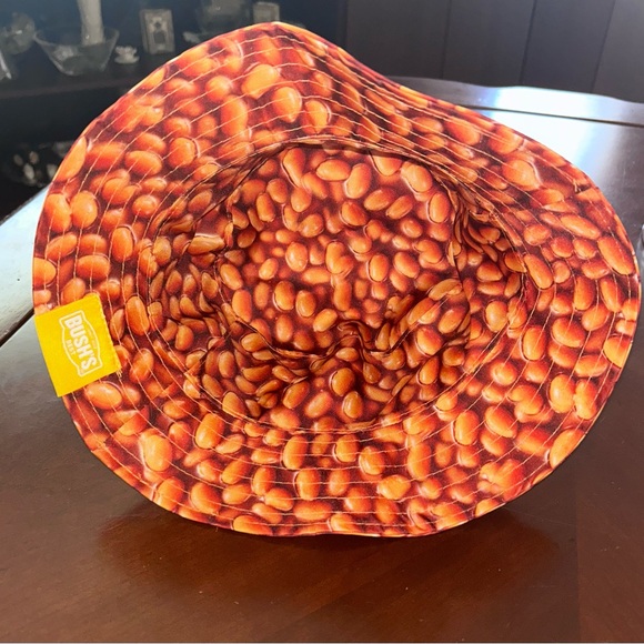 Bean Pattern Bucket Hat - Picture 4 of 4